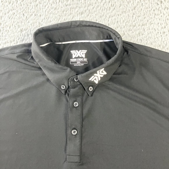 PXG Other - PXG Parsons Xtreme Golf Polo Shirt Mens 2XL Black Performance‎ Stretch Athletic